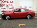 Barcelona Red Metallic - Camry LE Photo No. 3