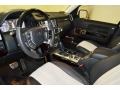 Duo-Tone Jet Black/Ivory White 2010 Land Rover Range Rover Supercharged Interior Color