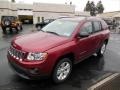 2013 Deep Cherry Red Crystal Pearl Jeep Compass Sport 4x4  photo #2