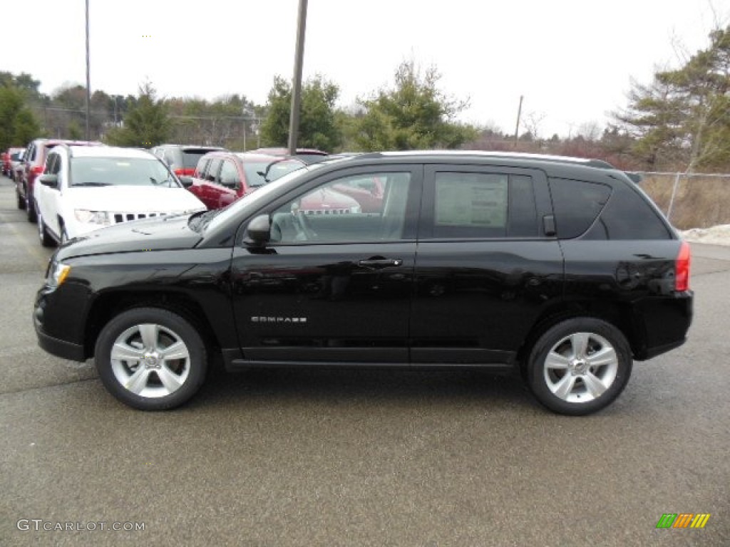 2013 Compass Sport 4x4 - Black / Dark Slate Gray photo #1