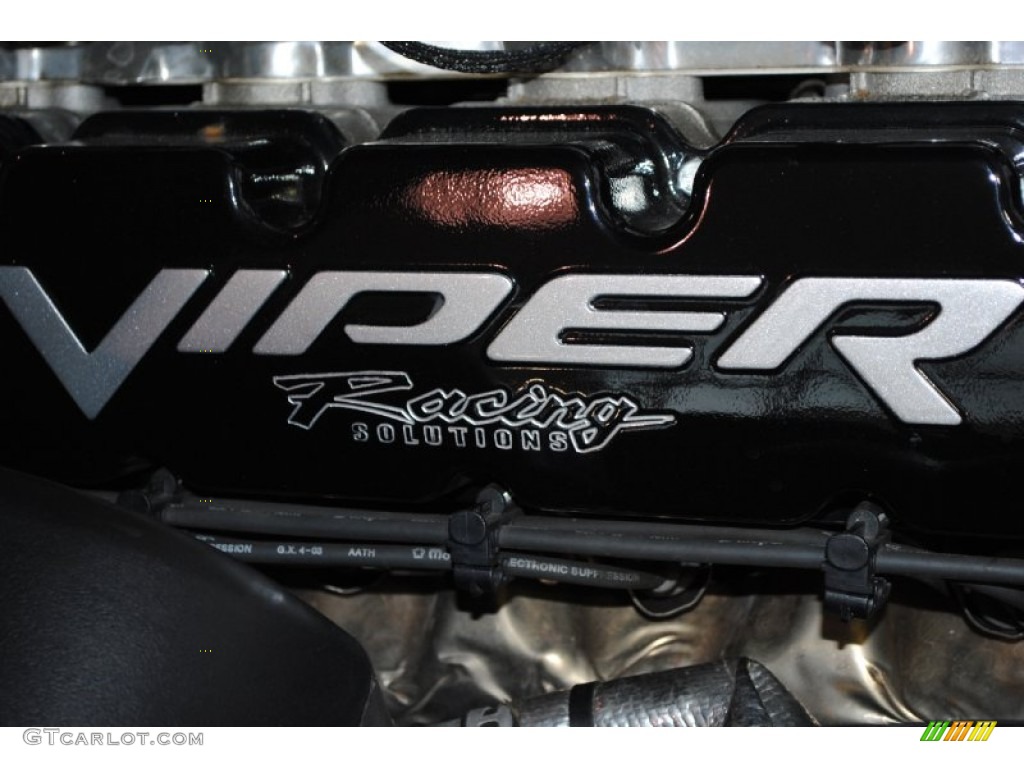 2004 Dodge Viper SRT-10 8.3 Liter OHV 20-Valve V10 Engine Photo #76546868