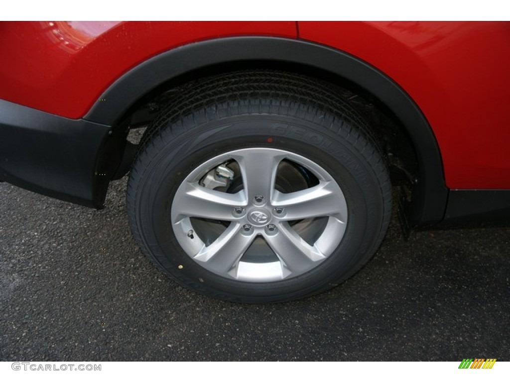 2013 Toyota RAV4 XLE AWD Wheel Photo #76547369