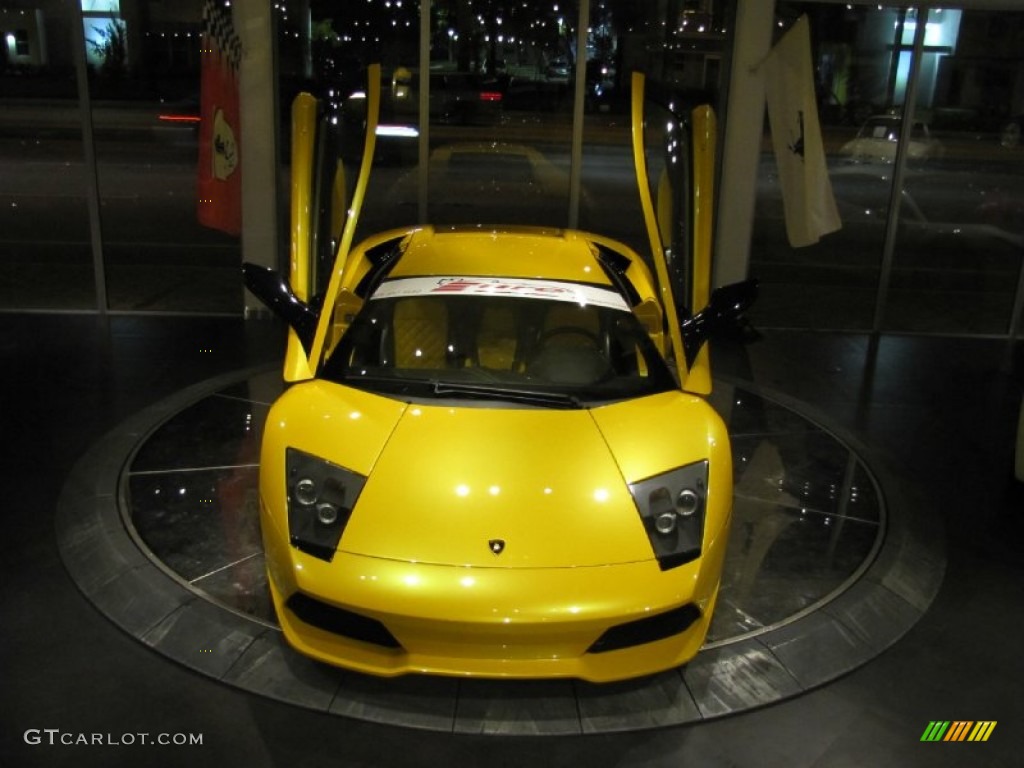 2009 Murcielago LP640 Coupe - Giallo Evros (Pearl Yellow) / Nero Perseus photo #4