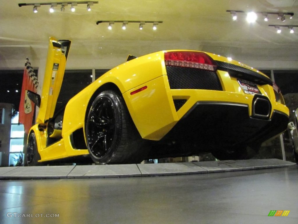 2009 Murcielago LP640 Coupe - Giallo Evros (Pearl Yellow) / Nero Perseus photo #18