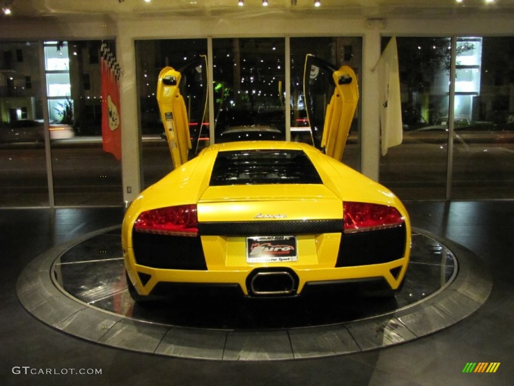 2009 Murcielago LP640 Coupe - Giallo Evros (Pearl Yellow) / Nero Perseus photo #20