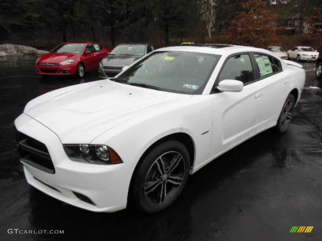 Bright White 2013 Dodge Charger R/T Plus AWD Exterior Photo #76548758