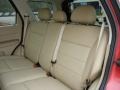 2008 Ford Escape Camel Interior Rear Seat Photo