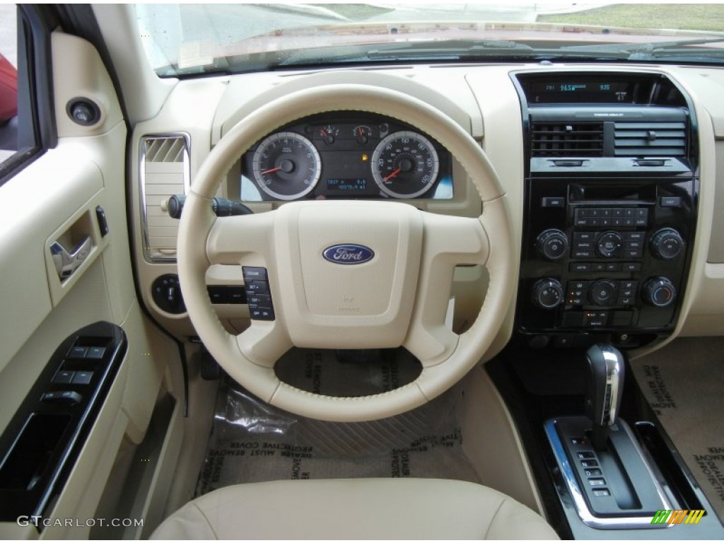 2008 Ford Escape Limited Camel Dashboard Photo #76549622