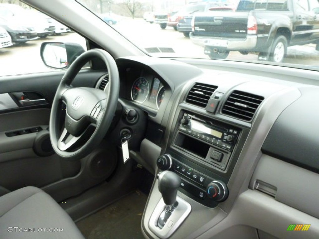 2010 CR-V LX AWD - Glacier Blue Metallic / Gray photo #5