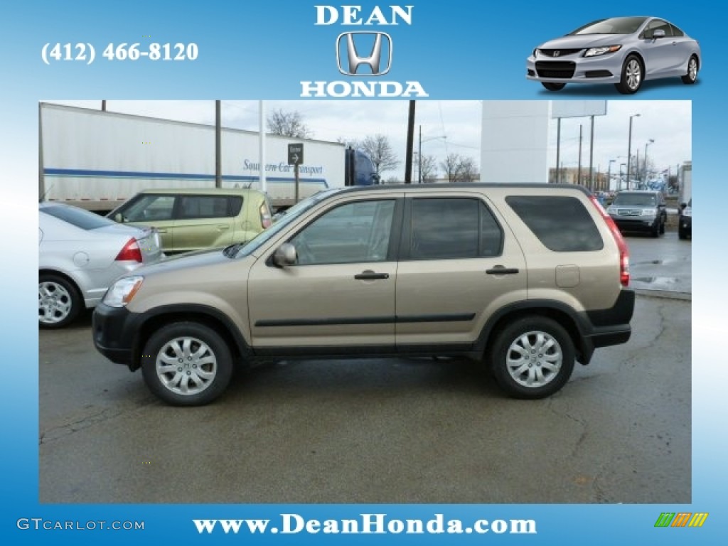 2005 CR-V EX 4WD - Sahara Sand Metallic / Ivory photo #1