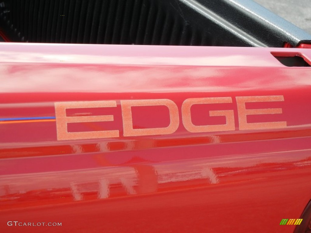2004 Ranger Edge Regular Cab - Bright Red / Medium Dark Flint photo #11
