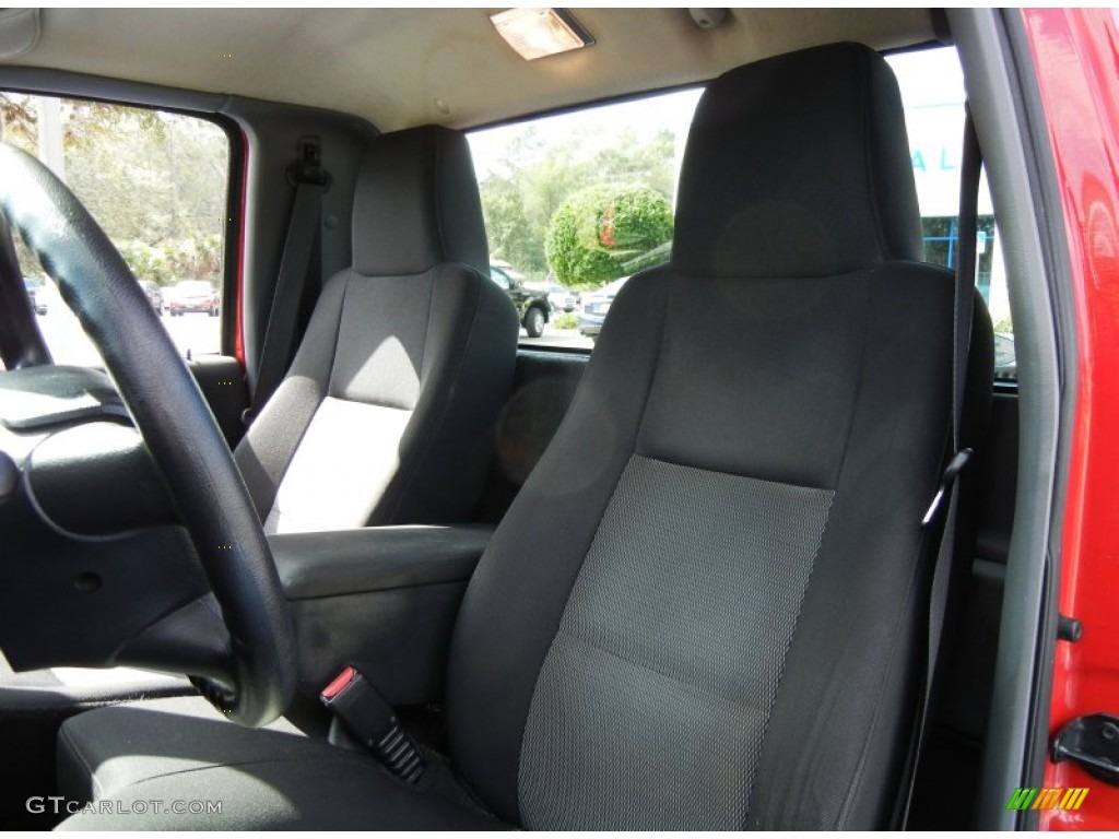 2004 Ranger Edge Regular Cab - Bright Red / Medium Dark Flint photo #14