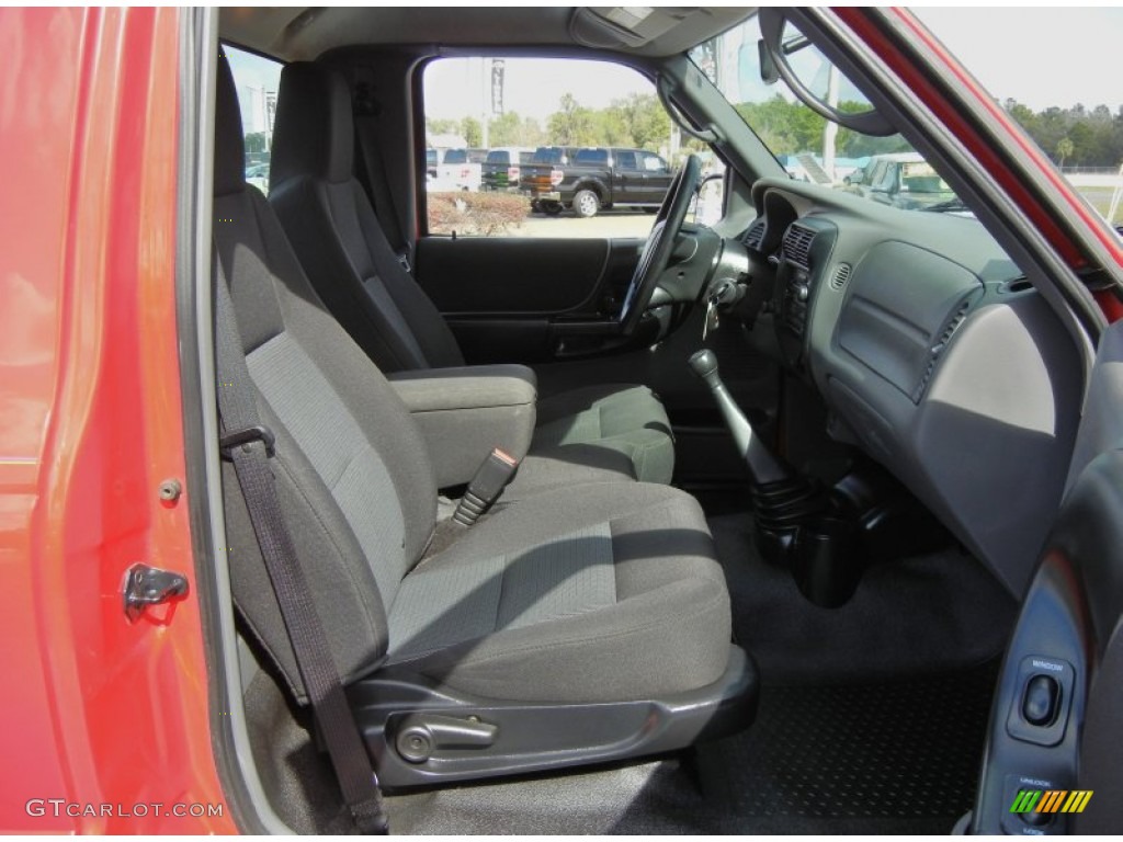 2004 Ranger Edge Regular Cab - Bright Red / Medium Dark Flint photo #16