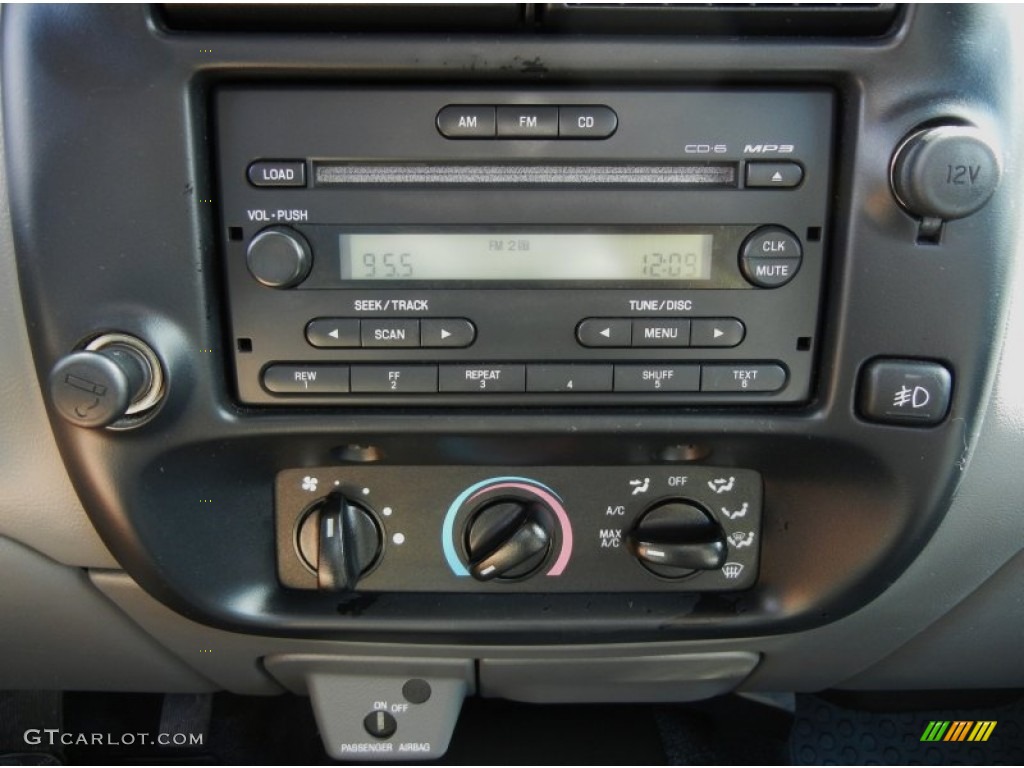 2004 Ford Ranger Edge Regular Cab Controls Photo #76550908