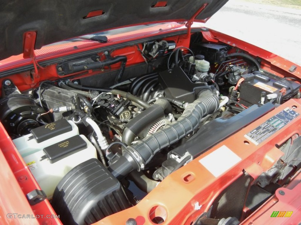 2004 Ford Ranger Edge Regular Cab 3.0 Liter OHV 12-Valve V6 Engine Photo #76550945