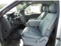 Steel Gray Front Seat Photo for 2013 Ford F150 #76551740