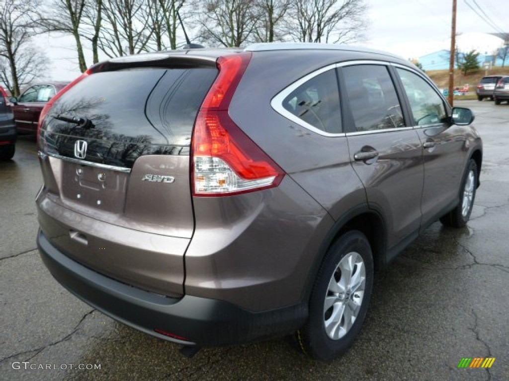 2013 CR-V EX-L AWD - Urban Titanium Metallic / Black photo #4