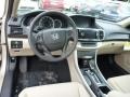 Ivory 2013 Honda Accord EX-L V6 Sedan Dashboard