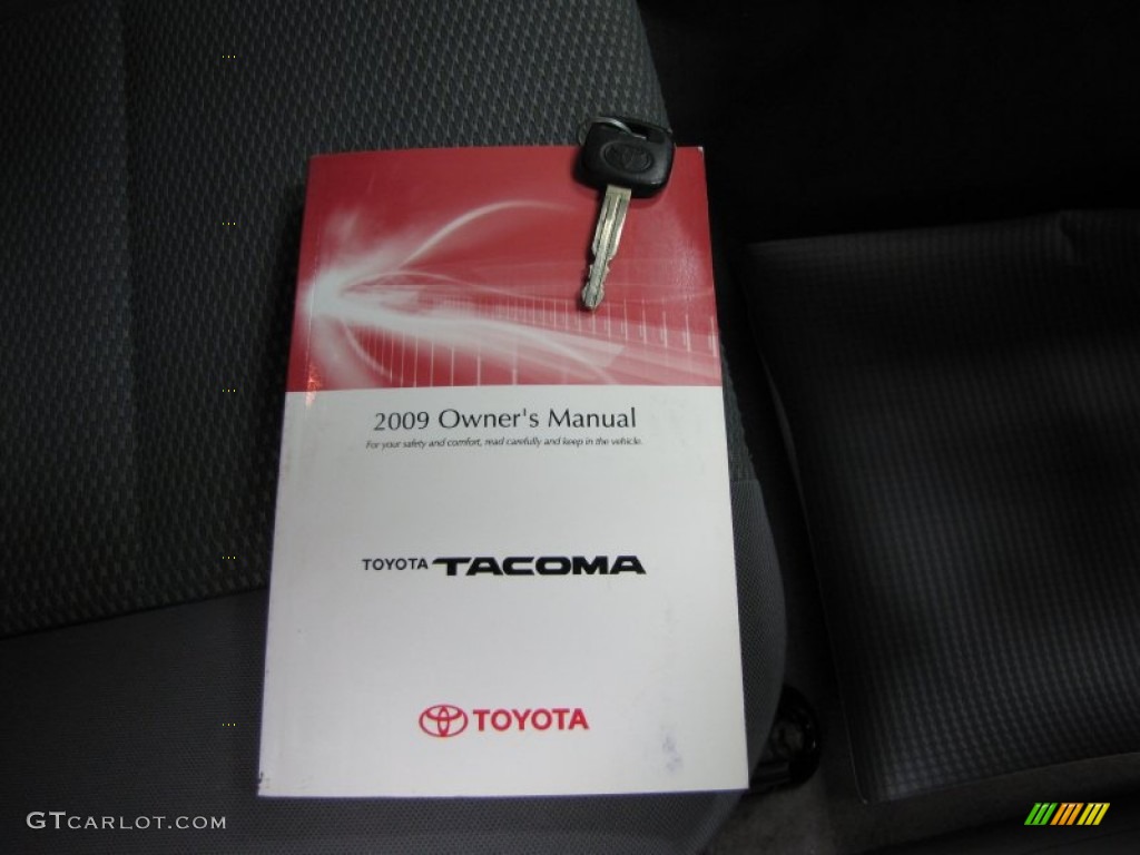 2009 Tacoma Regular Cab 4x4 - Barcelona Red Metallic / Graphite Gray photo #23