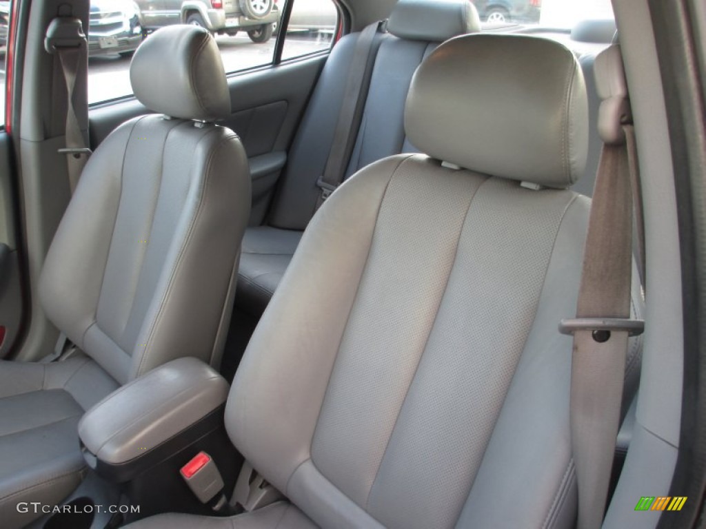 2004 Elantra GT Sedan - Rally Red / Dark Gray photo #7