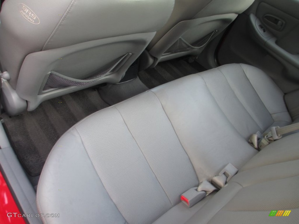 2004 Elantra GT Sedan - Rally Red / Dark Gray photo #21