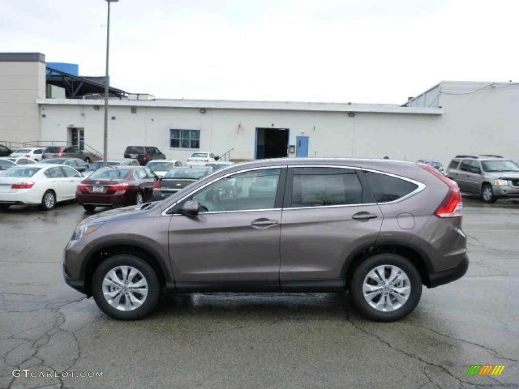 2013 CR-V EX AWD - Urban Titanium Metallic / Black photo #1