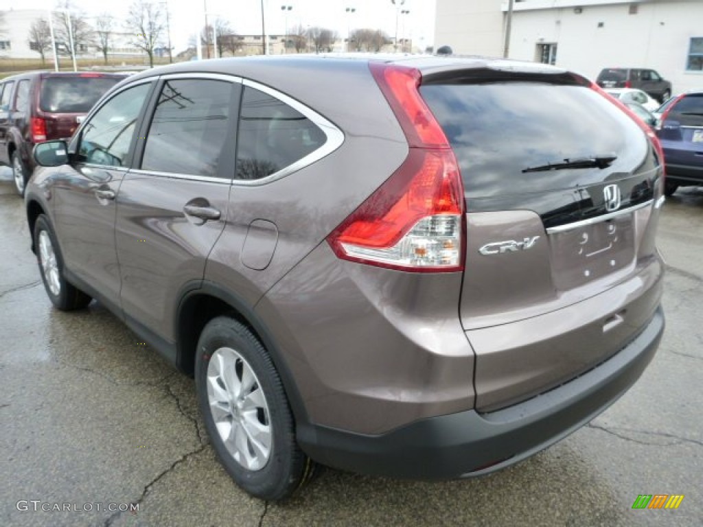2013 CR-V EX AWD - Urban Titanium Metallic / Black photo #2