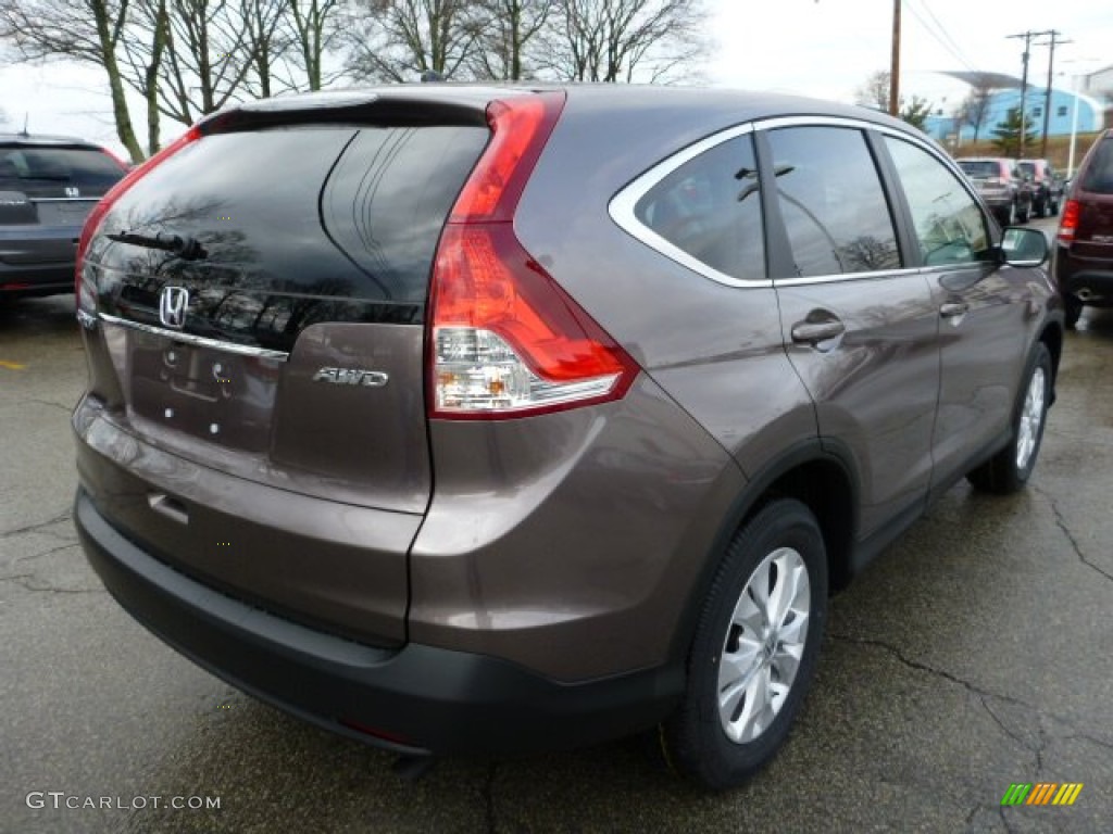 2013 CR-V EX AWD - Urban Titanium Metallic / Black photo #4