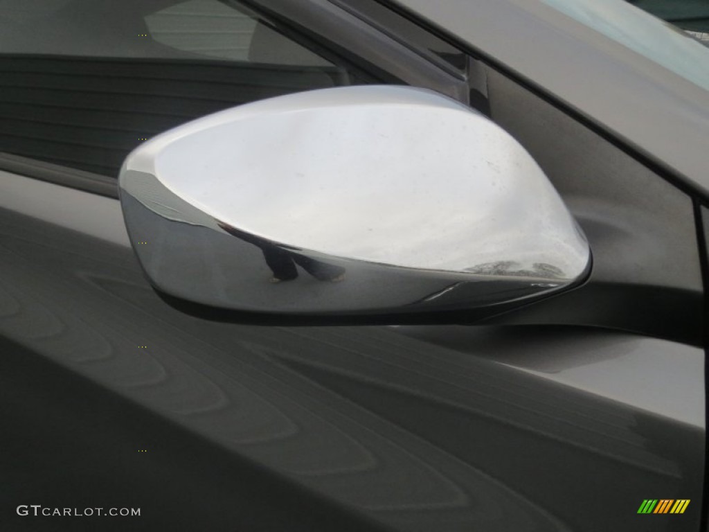 2012 Elantra GLS - Harbor Gray Metallic / Gray photo #14