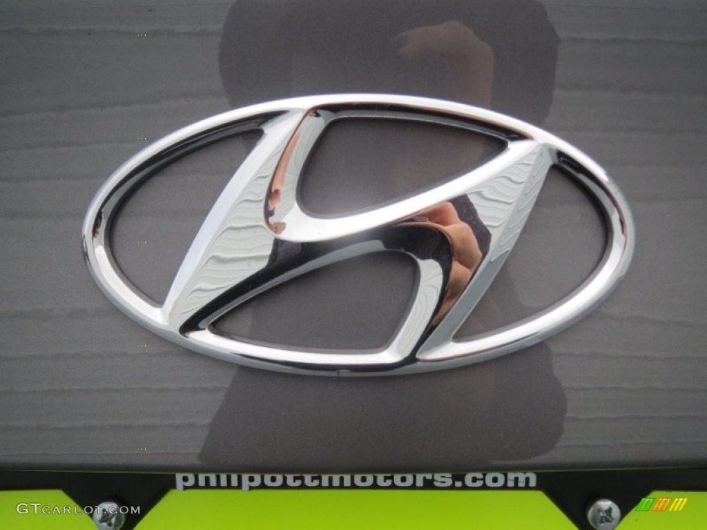 2012 Elantra GLS - Harbor Gray Metallic / Gray photo #16