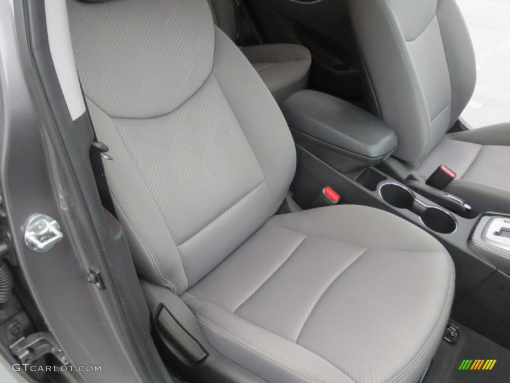 2012 Elantra GLS - Harbor Gray Metallic / Gray photo #21