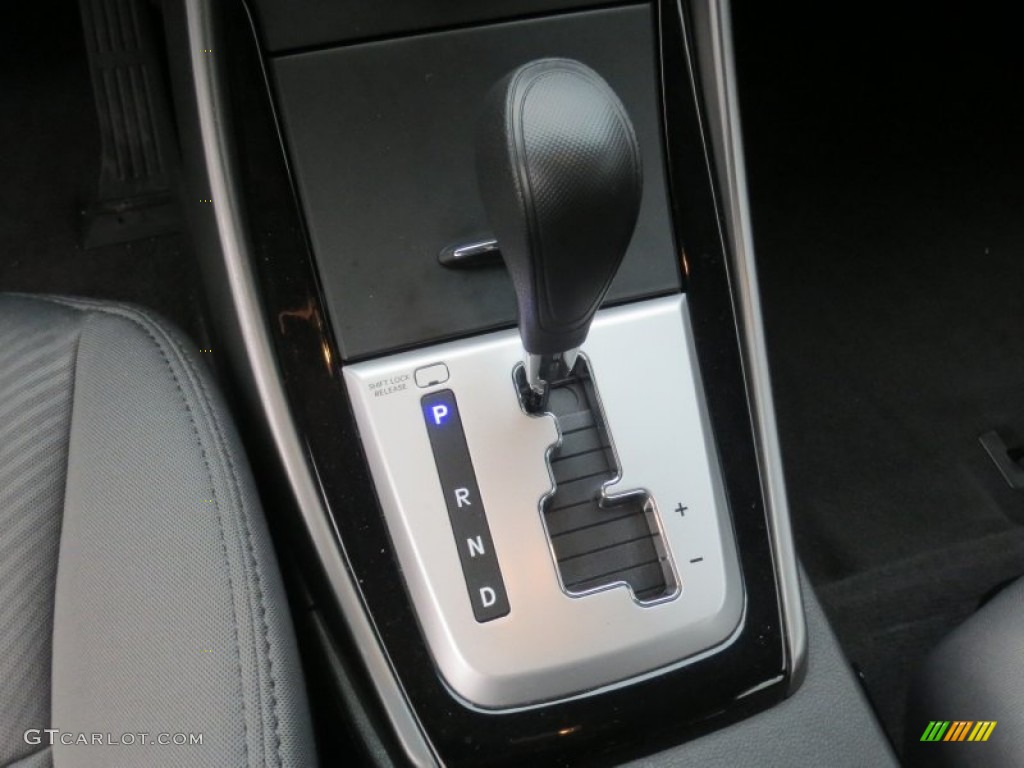 2012 Elantra GLS - Harbor Gray Metallic / Gray photo #35