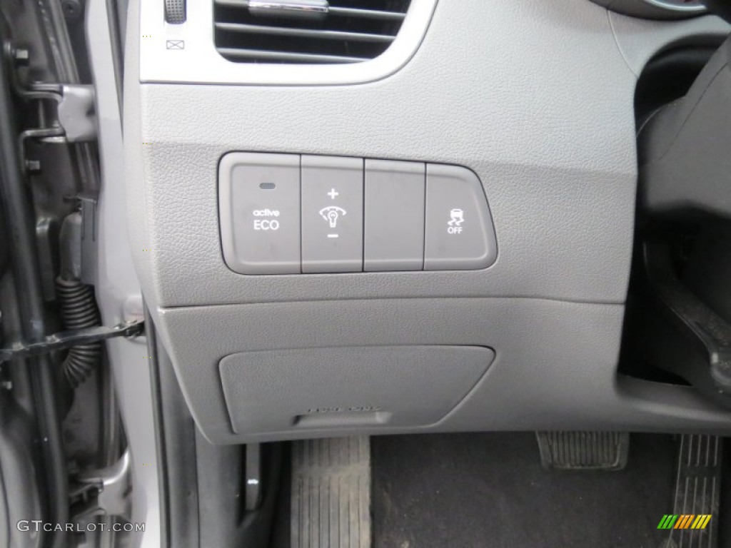 2012 Elantra GLS - Harbor Gray Metallic / Gray photo #39