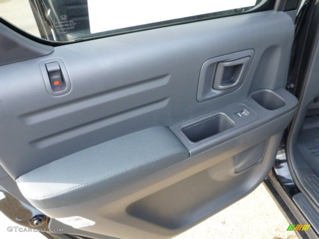 2013 Honda Ridgeline Sport Black Door Panel Photo #76555641