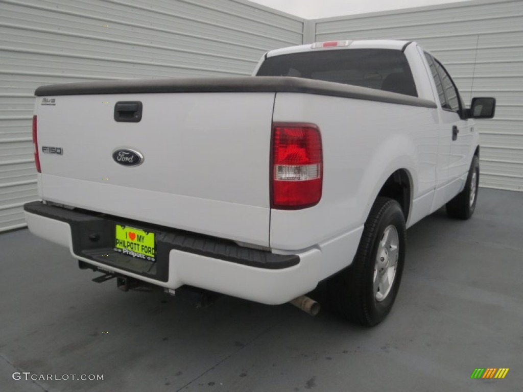2006 F150 XLT Regular Cab - Oxford White / Medium/Dark Flint photo #3