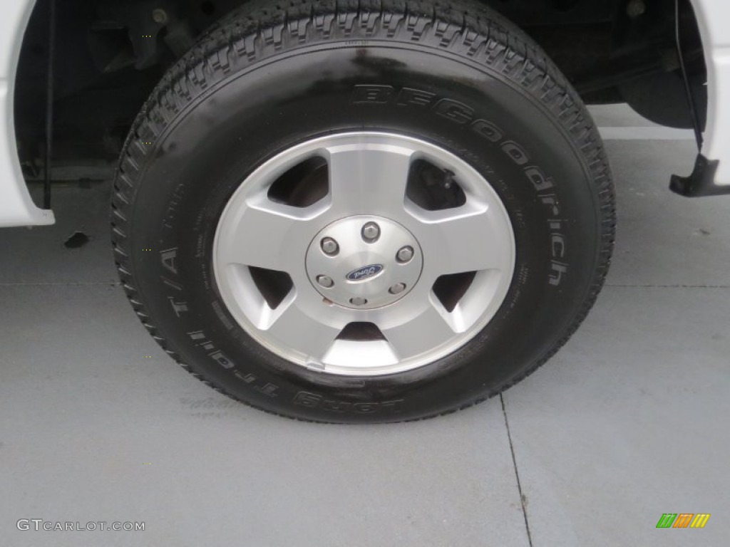 2006 F150 XLT Regular Cab - Oxford White / Medium/Dark Flint photo #11