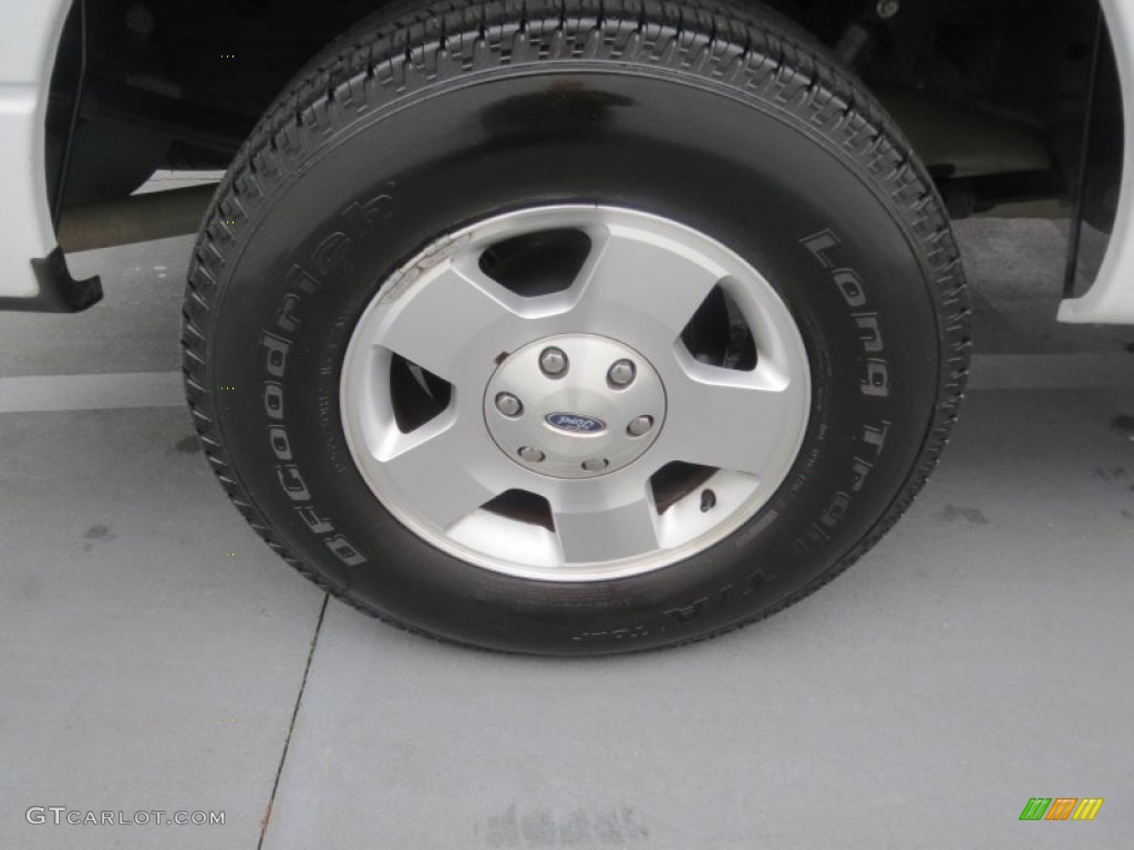 2006 F150 XLT Regular Cab - Oxford White / Medium/Dark Flint photo #12