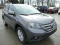 2013 Polished Metal Metallic Honda CR-V EX AWD  photo #6