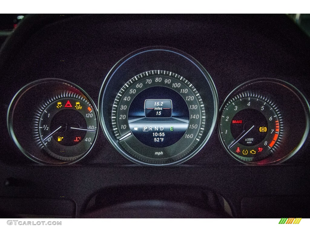 2013 Mercedes-Benz C 250 Sport Gauges Photo #76557525