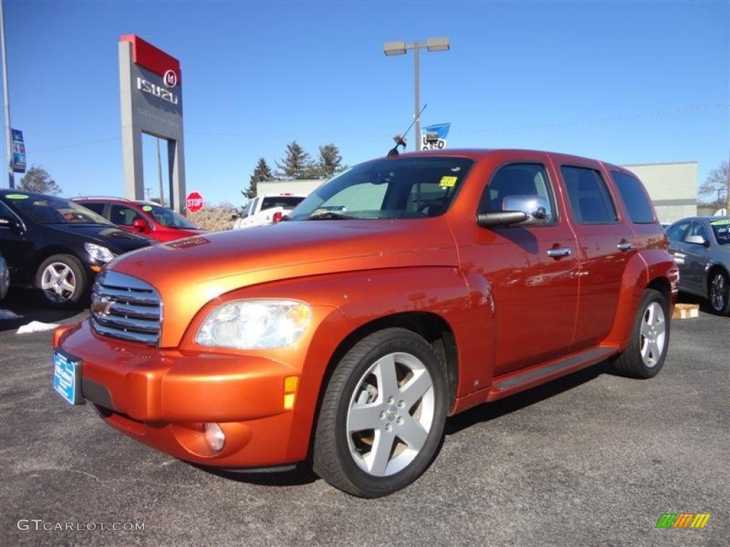 Sunburst Orange II Metallic 2008 Chevrolet HHR LT Exterior Photo #76557569
