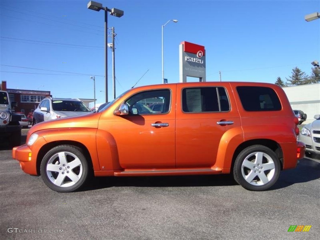 Sunburst Orange II Metallic 2008 Chevrolet HHR LT Exterior Photo #76557584