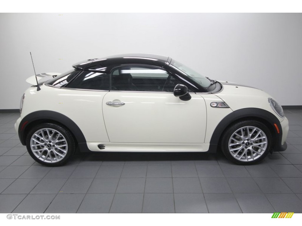 Pepper White 2012 Mini Cooper S Coupe Exterior Photo #76557705