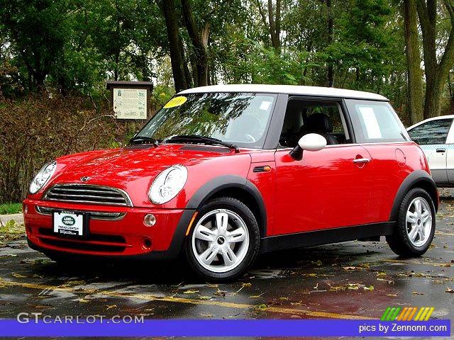 2006 Cooper Hardtop - Chili Red / Panther Black photo #1