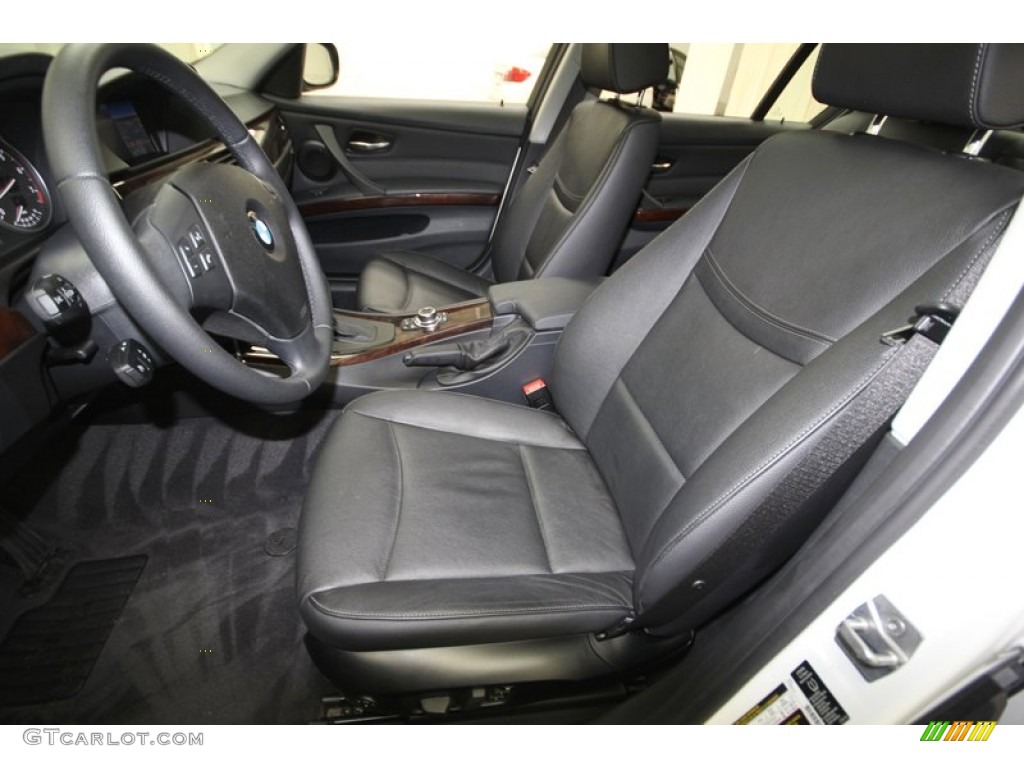 Black Interior 2011 BMW 3 Series 328i Sedan Photo #76557933