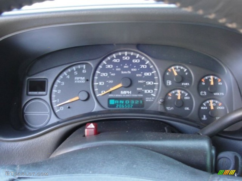 2002 Silverado 1500 Extended Cab 4x4 - Medium Charcoal Gray Metallic / Graphite Gray photo #57