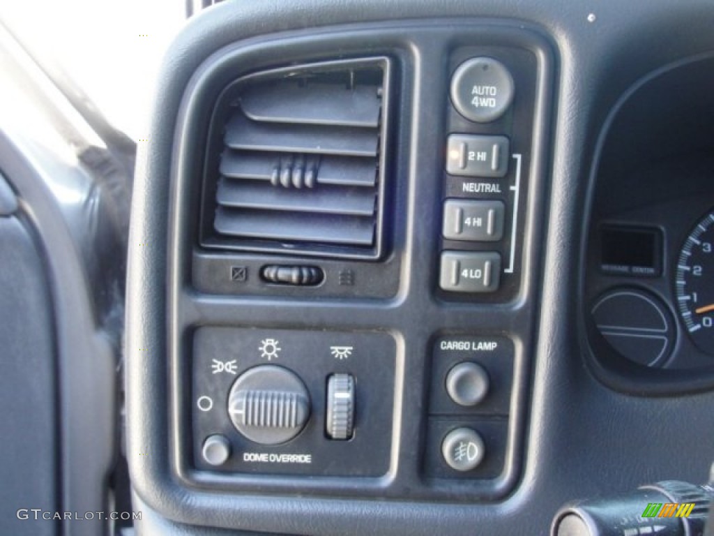 2002 Silverado 1500 Extended Cab 4x4 - Medium Charcoal Gray Metallic / Graphite Gray photo #59