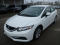 Taffeta White - Civic LX Sedan Photo No. 8