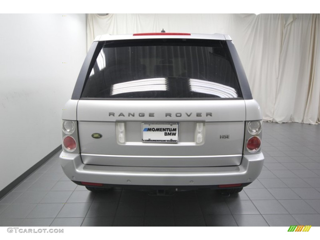 2006 Range Rover HSE - Zambezi Silver Metallic / Charcoal/Jet photo #12