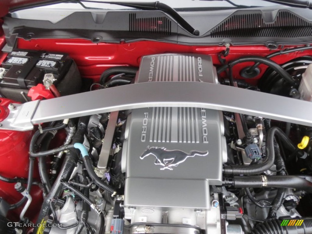 2010 Ford Mustang GT Premium Coupe 4.6 Liter SOHC 24-Valve VVT V8 Engine Photo #76558928