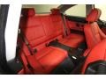 Coral Red/Black Rear Seat Photo for 2008 BMW 3 Series #76559226